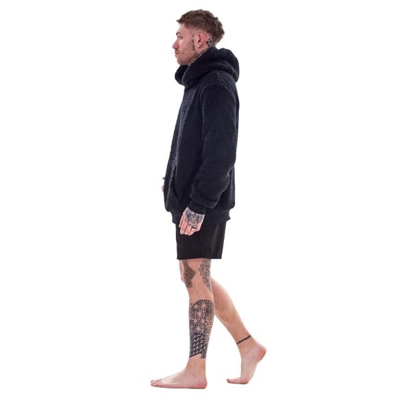 Keanu Herr Sherpa Pull Over Hoodie S Svart Black S