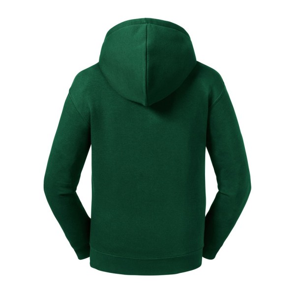 Russell Kids/Childrens Authentic Zip Hooded Sweatshirt 11-12 år Bottle Green 11-12 Years