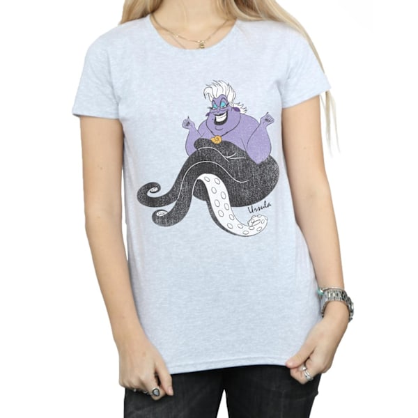 Den lilla sjöjungfrun Dam/Dam Classic Ursula Heather T-shirt Heather Grey XS