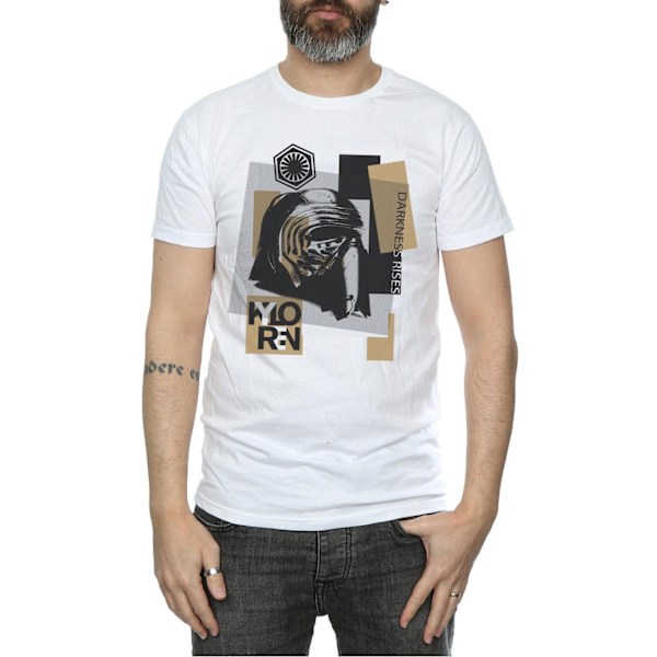Star Wars The Last Jedi Kylo Ren Patchwork T-shirt L Vit White L