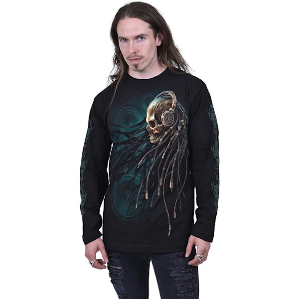 Spiral Direct Unisex Vuxen Dread Rocks Långärmad T-shirt L Svart Black L