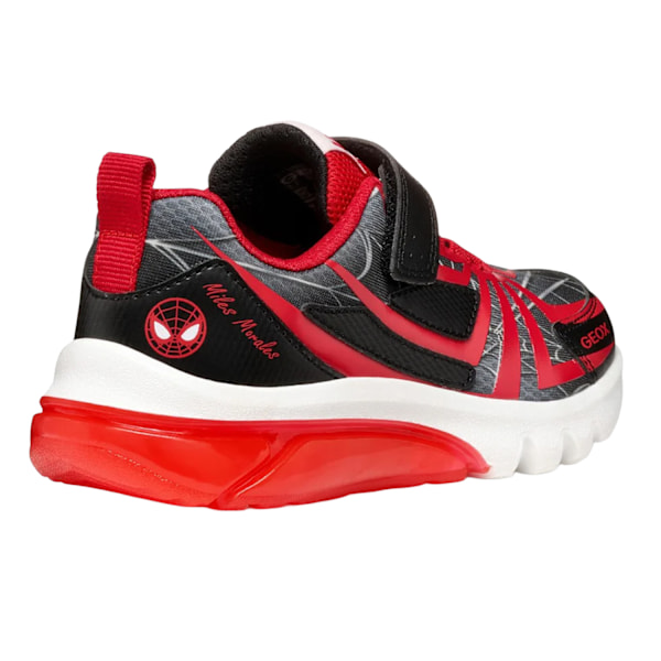 Geox Pojkar Ciberdron Träningsskor 1 UK Svart/Röd Black/Red 1 UK