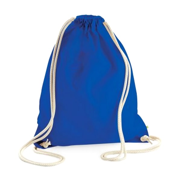 Westford Mill EarthAware Organic Gymsac One Size Bright Royal Bright Royal One Size