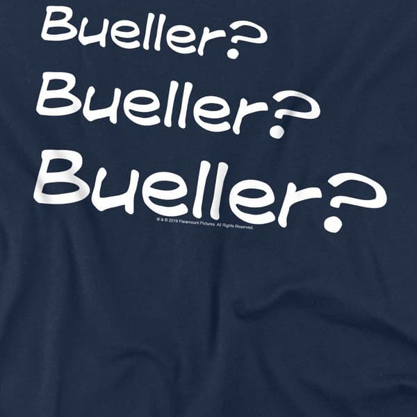 Ferris Bueller's Day Off Herr Bueller? T-Shirt S Marinblå Navy S