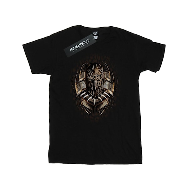 Marvel Herr Svart Panter Guld Killmonger T-shirt XXL Svart Black XXL