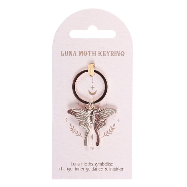 Something Different Luna Moth Nyckelring One Size Silver Silver One Size