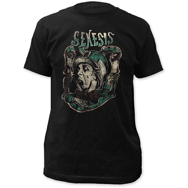 Genesis Unisex Adult Mad Hatter 2 T-Shirt XXL Svart Black XXL