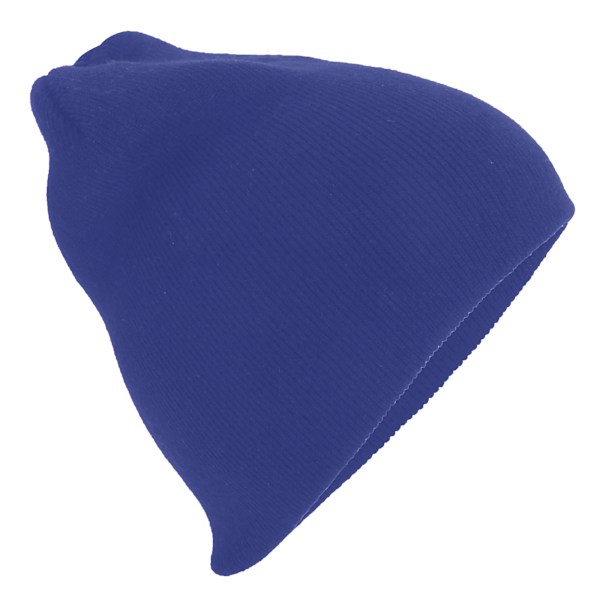 Beechfield Plain Basic Knitted Winter Beanie Hat One Size Frenc French Navy One Size