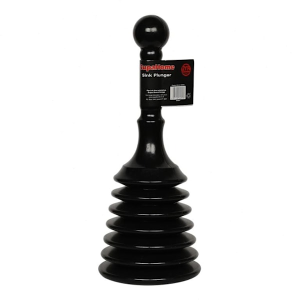 SupaHome Mini Diskho Plunger 320mm x 120mm Svart Black 320mm x 120mm