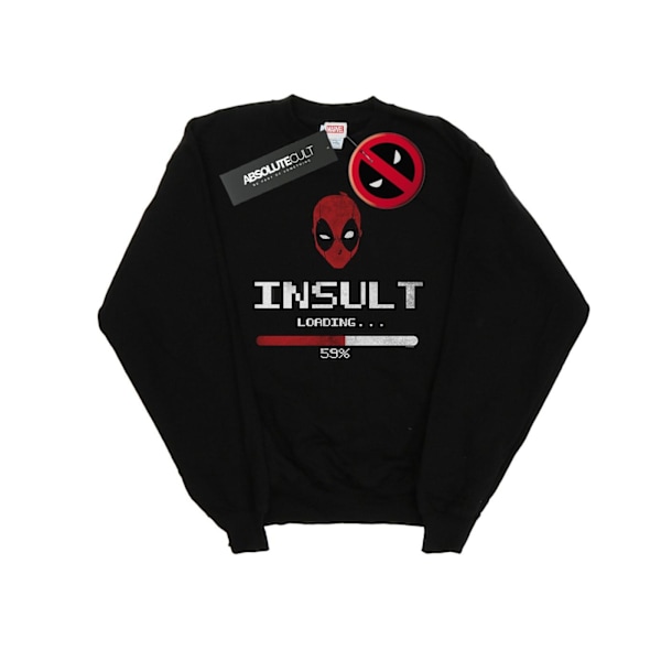 Marvel Deadpool Insult Loading Sweatshirt M Svart Black M