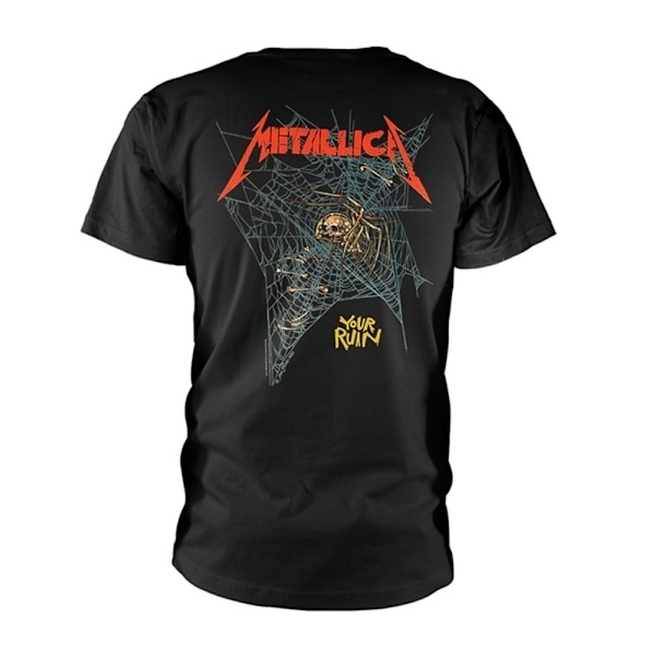 Metallica Unisex Adult Ruin/Struggle T-Shirt XXL Svart Black XXL