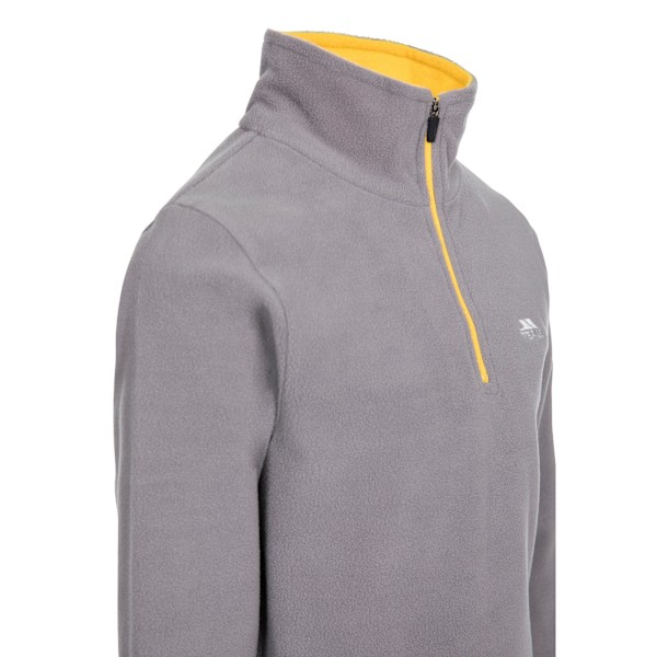 Trespass Boys Etto Airtrap Microfleece 5-6 år Stormgrå Storm Grey 5-6 Years