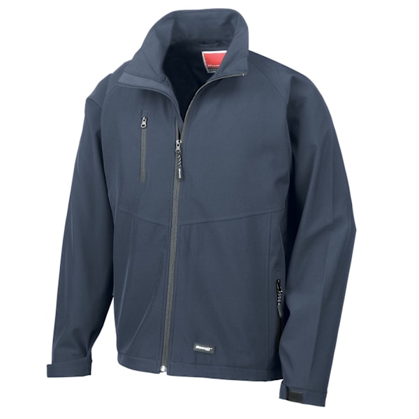 Result Unisex Vuxen Soft Shell Jacka L Marinblå Navy L