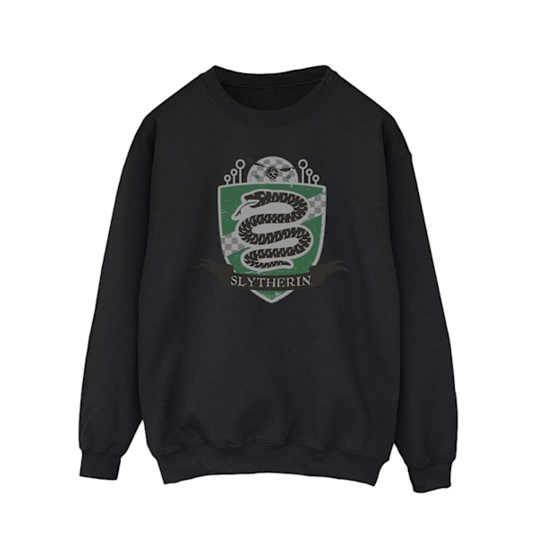 Harry Potter Herr Slytherin Bröstmärke Sweatshirt L Svart Black L