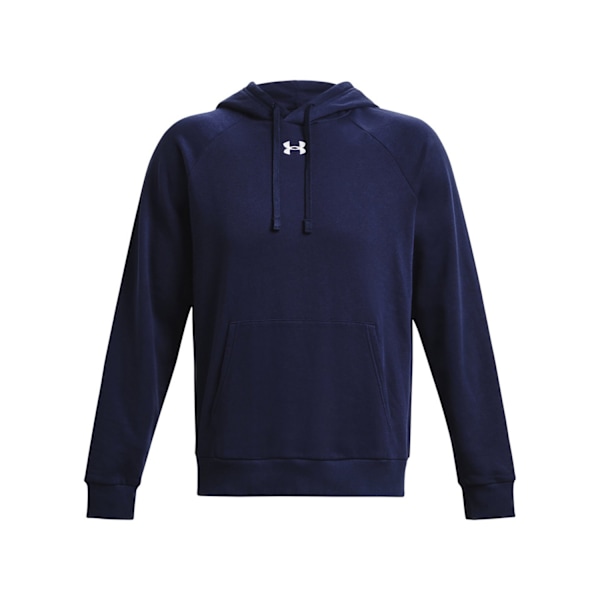 Under Armour Unisex Adult Rival Fleece Hoodie M Midnight Navy/W Midnight Navy/White M