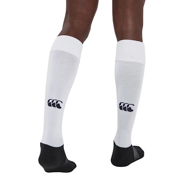 Canterbury Mens Playing Rugby Sport Socks L White White L