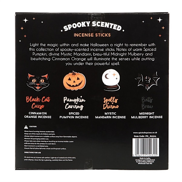 Something Different Spooky Doftande Rökelsepinnar Set En Storlek Brown One Size