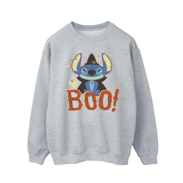 Disney Herr Lilo & Stitch Boo! Sweatshirt XXL Sports Grey Sports Grey XXL