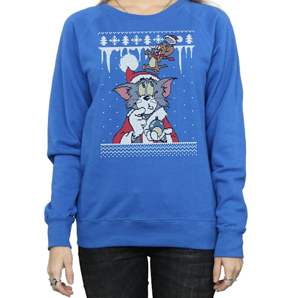 Tom And Jerry Dam/Damjul Jul Fair Isle Sweatshirt M Ro Royal Blue M