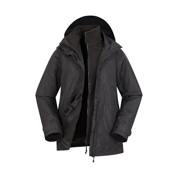 Mountain Warehouse Womens/Ladies Fell II 3 In 1 Jacket 16 UK Bl Black 16 UK