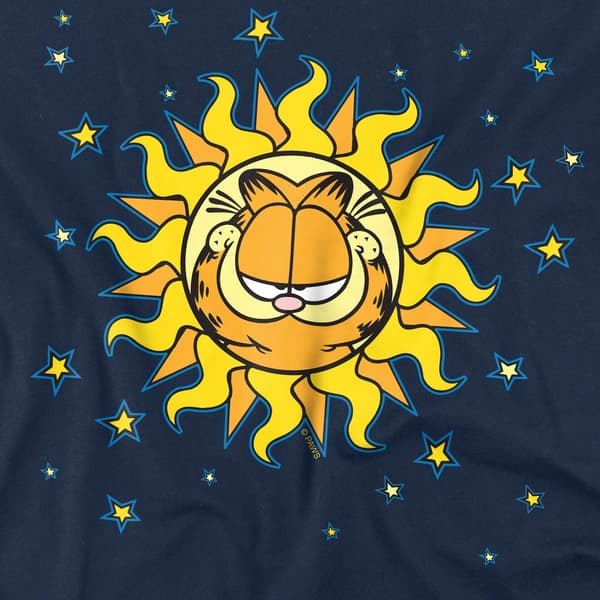 Garfield Herr Celestial T-Shirt L Marinblå Navy L