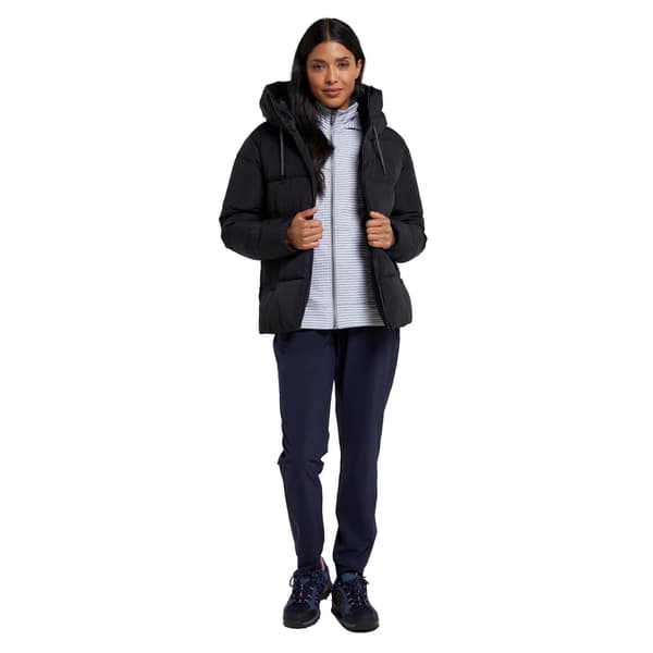 Mountain Warehouse Toasty Kort Vadderad Jacka Dam Black 12 UK