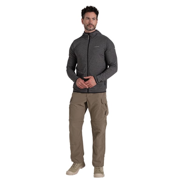 Craghoppers Herr NosiLife III Konvertibla Cargo Byxor 34R Pebble Pebble 34R