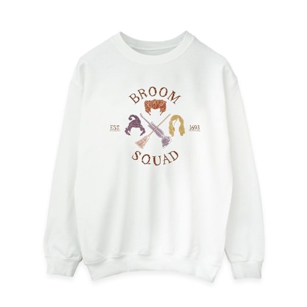 Disney Dam/Kvinnor Hocus Pocus Broom Squad 93 Sweatshirt L Wh White L