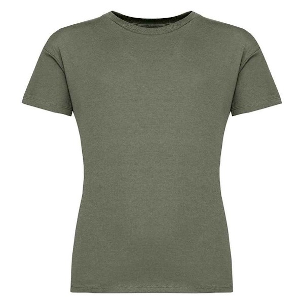 Native Spirit Barn/Barnkläder Oversize T-shirt 12-14 år Khaki Khaki Green 12-14 Years