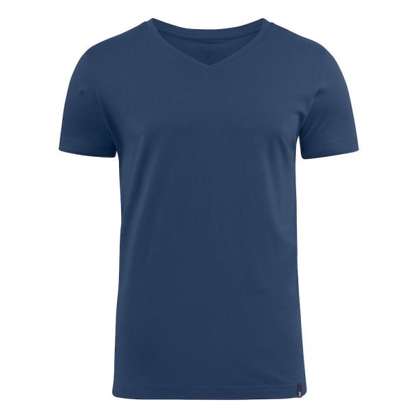 James Harvest Amerikansk U-tröja för män M Faded Blue Faded Blue M