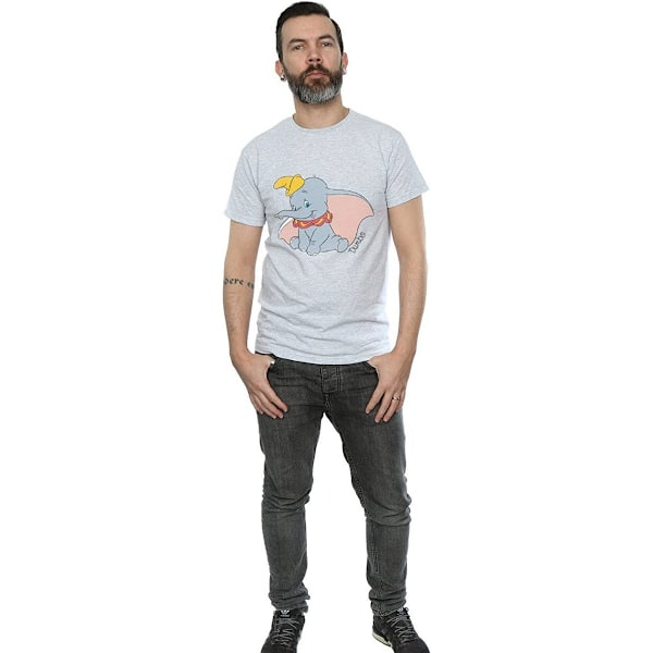 Dumbo Klassisk T-shirt för män 3XL Sports Grey Sports Grey 3XL
