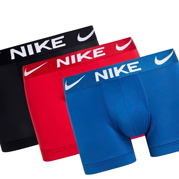 Nike Essential Micro Dri-FIT Boxerkalsonger för män (3-pack) L Bl Blue/Red/Black L