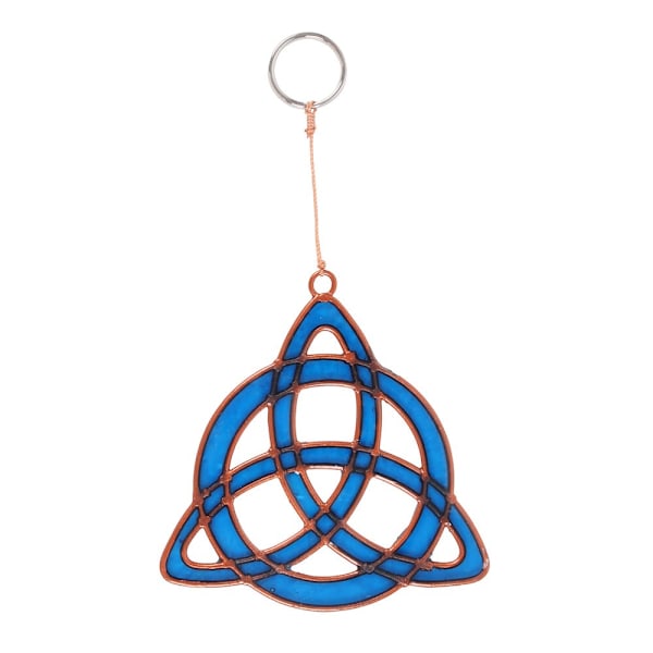 Something Different Triquetra Solfångare En Storlek Blå Blue One Size
