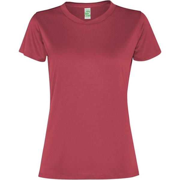Roly Dam/Kvinnor Slam Kortärmad Sport T-shirt M Bär Röd Berry Red M