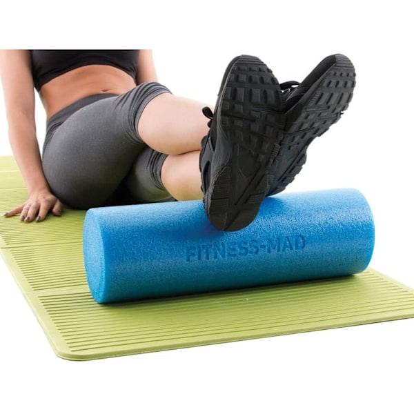 Fitness Mad Foam Roller 36in Blå Blue 36in