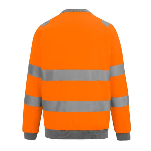 Regatta Professional Herr Pro Contract Varsel Crew Neck Sweatsh Orange S