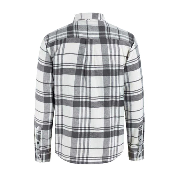 SoulCal Långärmad Skjorta för Herr, Rutig S Vit/Grå White/Grey S