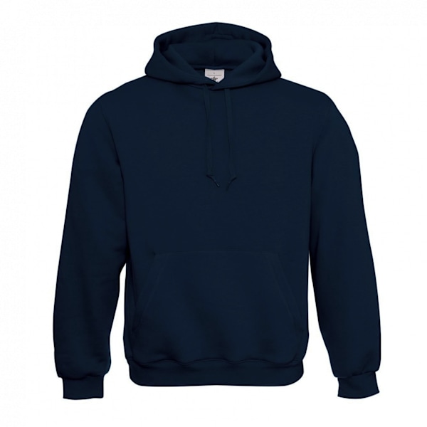 B&C Herr Full Zip Hoodie M Marinblå Navy Blue M