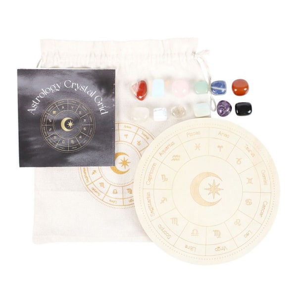Något Annorlunda Astrologi Hjul Kristall Rutnät Set En Storlek M Multicoloured One Size