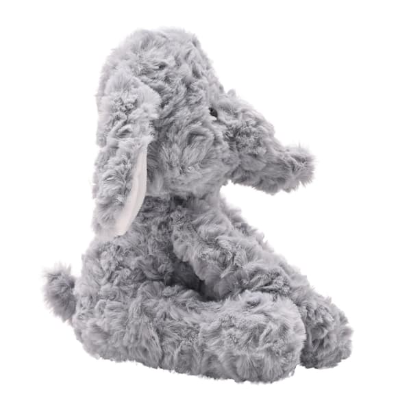 Ethel Den Plysch Sittande Grå Elefanten 22 cm One Size Grå Grey One Size