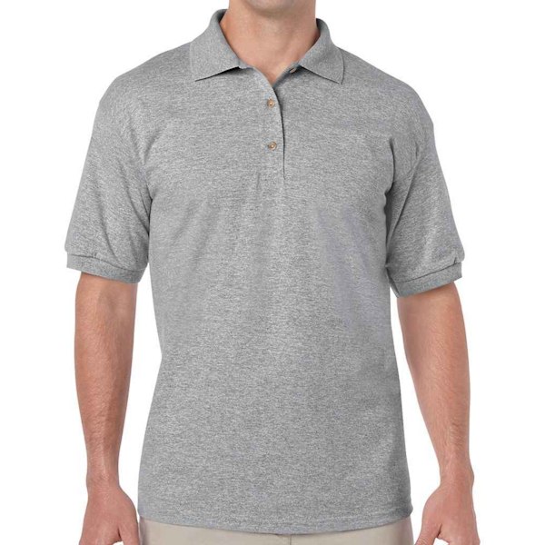 Gildan Herr DryBlend Poloskjorta L Sports Grey Sports Grey L