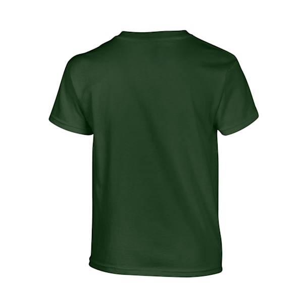 Gildan Barn/Barn T-shirt i kraftig bomull XL Forest Forest XL