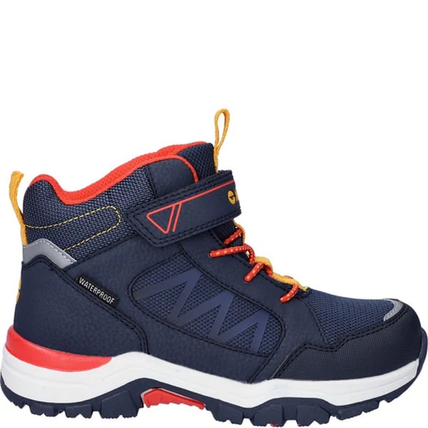 Hi-Tec Boys Rush Walking Boots 2 UK Marinblå/Orange/Majs Navy/Orange/Corn 2 UK