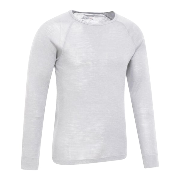 Mountain Warehouse Herr Merino Ull Termisk Topp S Vit White S