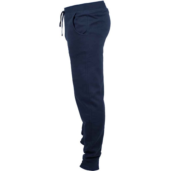 SF Herr Herr Manschetterade Slim Joggingbyxor XL Marinblå Navy XL