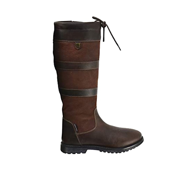 HyLAND Adults Bakewell Long Country Boots 4 UK Mörkbrun Dark Brown 4 UK