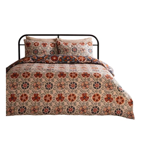 Furn Kinfolk Vändbart Påslakanset Dubbel Denim Blå Denim Blue Double