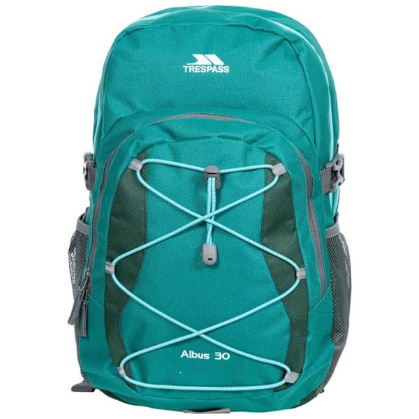 Trespass Albus 30 Litre Casual Ryggsäck/Ryggsäck One Size Ocean Ocean Green One Size