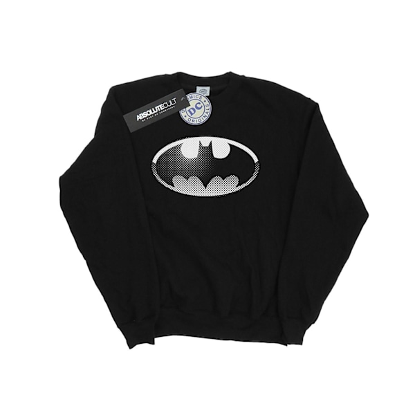 DC Comics Dam/Kvinnor Batman Spot Logo Sweatshirt M Svart Black M