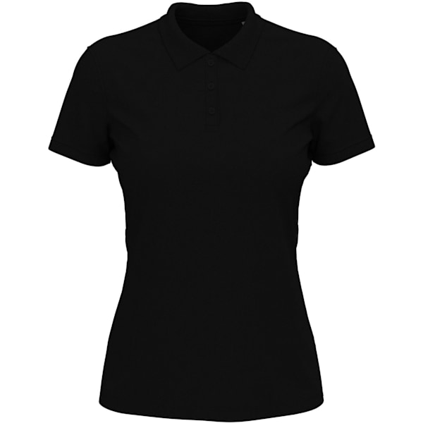 Stedman Dam/Dam Lux Cotton Pikétröja 12 UK Black Opal Black Opal 12 UK